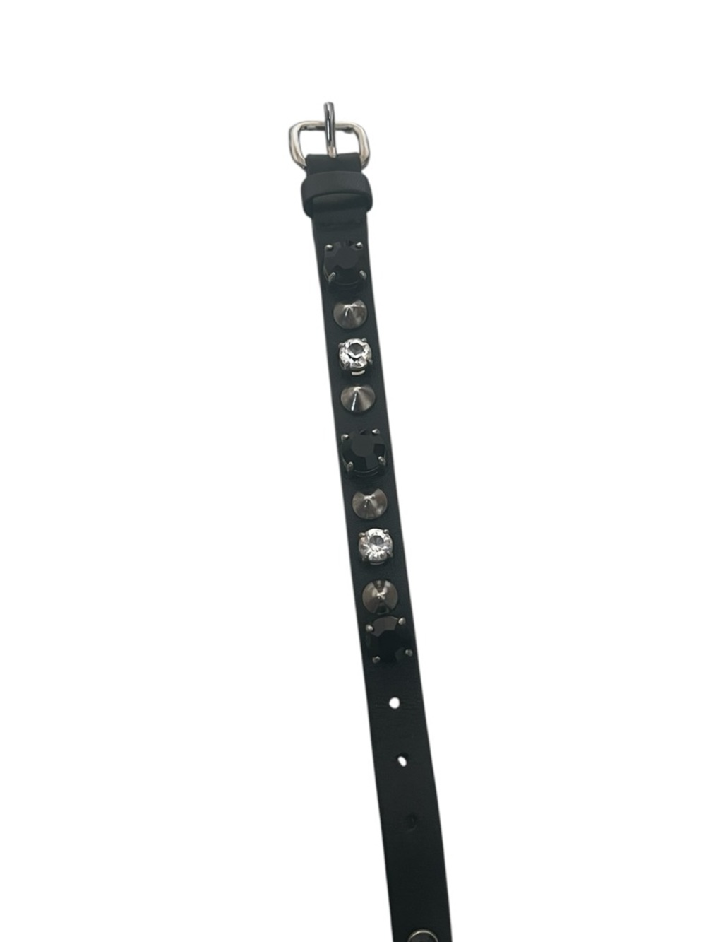 MIU MIU Studded & Crystal Wrap Bracelet - Picture 5 of 13